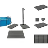 Pool- & Whirlpool-Zubehör - Living Bodenelement für Solardusche Poolleiter WPC