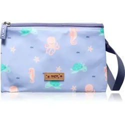 Saro Baby Lunch Bag Beutel für die Zwischenmahlzeit Blue 14,5x21,5 cm 1 St.