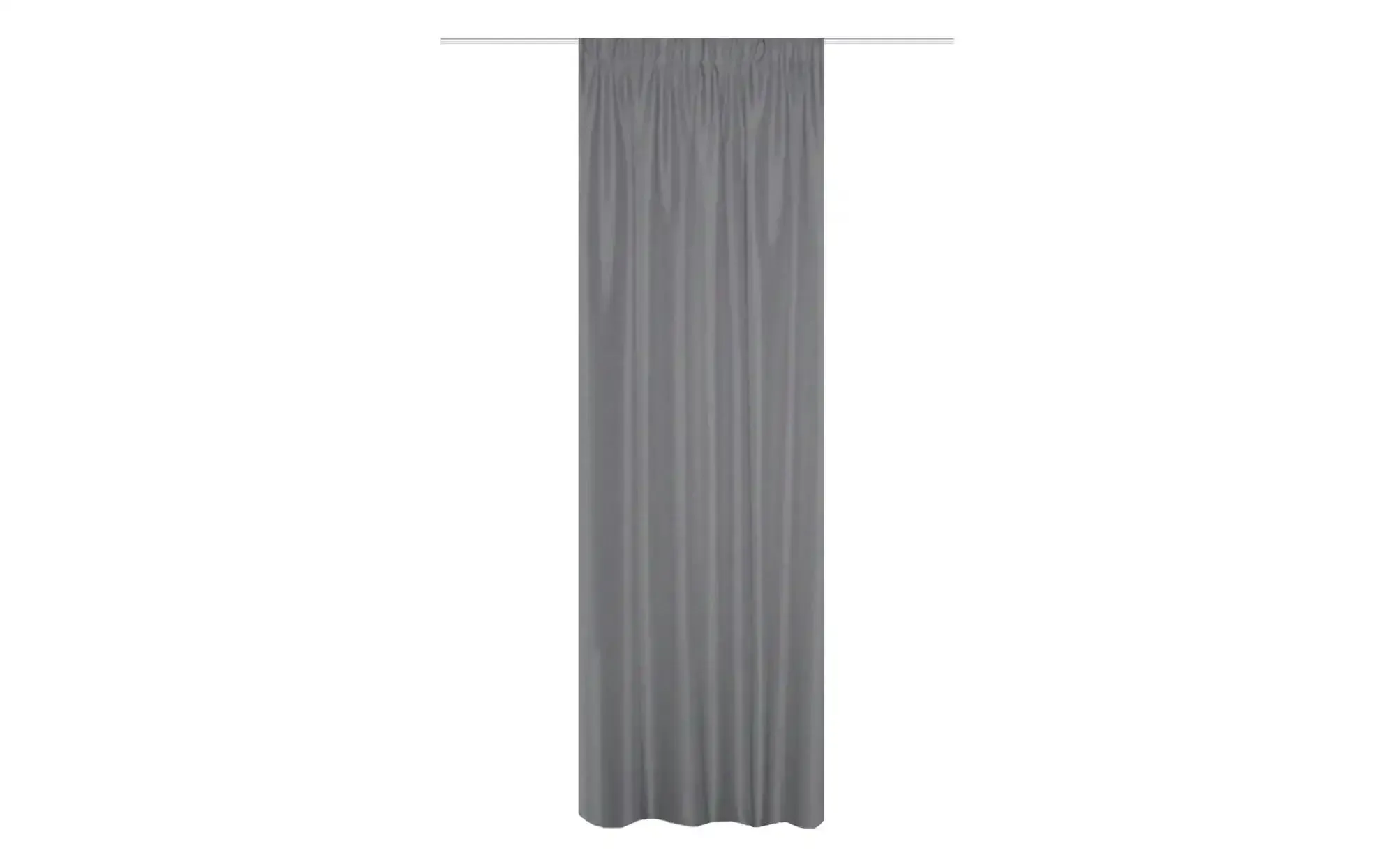 HOME Wohnideen Fertigschal   ¦ grau ¦ Synthetik ¦ Maße (cm): B: 135 H: 300