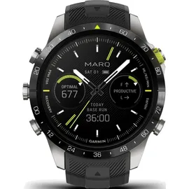 Garmin MARQ Gen2 Athlete Silikonarmband schwarz