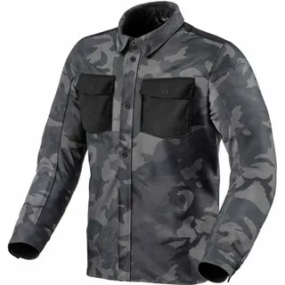 RevIt! Revit Tracer Air 2 Langarmhemd - Camo Dark Grey - 2XL