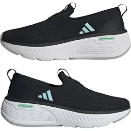 Adidas Damen Cloudfoam GO Lounger Shoes Schuhe, core Black/semi Flash Aqua/Cloud White, 38 2/3