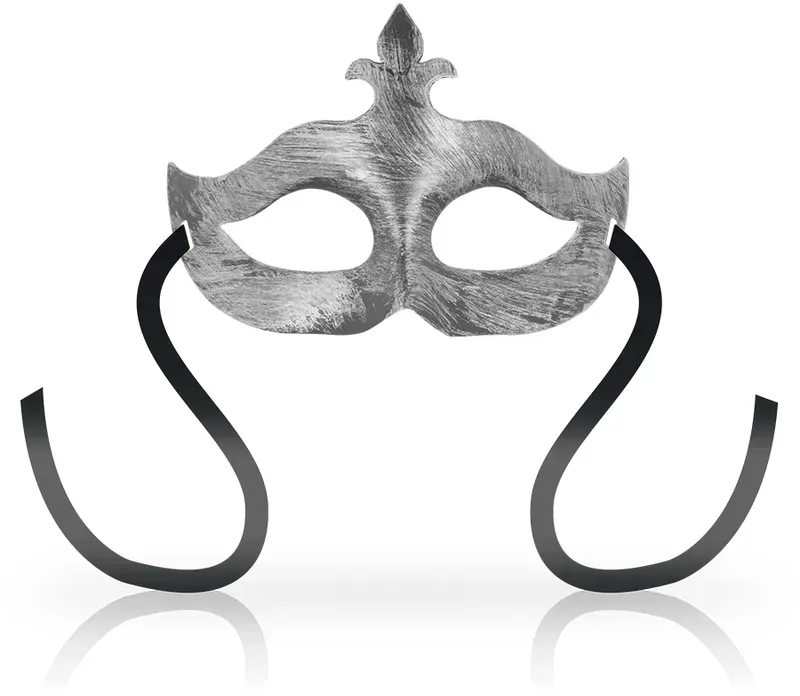 OHMAMA - MASKEN FLOWER DE LIS SILBER MASKE