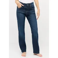 Angels Jeans Lara mit weitem Bein in dunklem Indigo