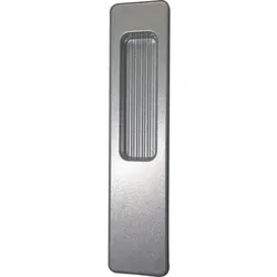 HAUTAU ATRIUM HS Griffmuschel außen - Aluminium Edelstahl-Effekt