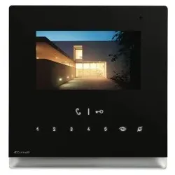 Comelit 6602B Innenstation Video, Icona, schwarz, VIP