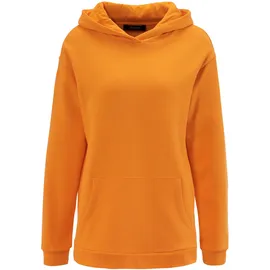 Aniston CASUAL Kapuzensweatshirt mit Smiley orange 40