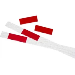 Eichner VISIPLAN SCHILDER 76 MM ROT transparent