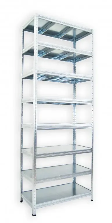 Schwerlastregal mit Metallböden Biedrax 60 x 90 x 210 cm verzinkt - 8 Böden verzinkt