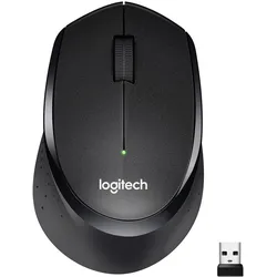 Logitech M330 Silent Plus Maus, schwarz Computer-Maus