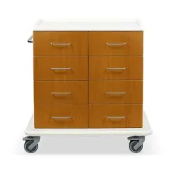 ETERNASOLID MULTICART Multifunktionswagen T 23 mit 8 Schubladen 92704-KI , Farbe: kirsche