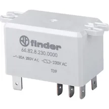 Finder 66.82.8.230.1000 Steckrelais 230 V/AC 30 A 2 Wechsler 1St.