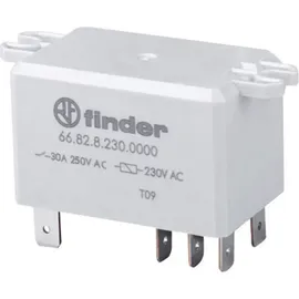 Finder 66.82.8.230.1000 Steckrelais 230 V/AC 30 A 2 Wechsler 1St.