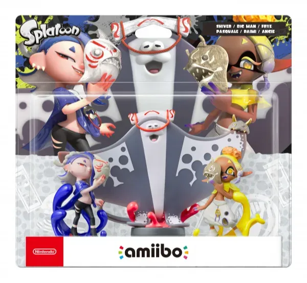 Figur Amiibo Splatoon 3-Pack - Shiver, Frye, Big Man