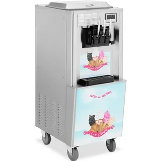 Royal Catering Softeismaschine 33 l/h 2140 W LED 3 Sorten -