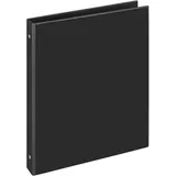 Veloflex 4144080 - Ringbuch Comfort, Ordner, Ringordner, Hefter, DIN A4, 4-Ring-Mechanik, 16 mm, PVC, schwarz