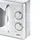 Domo DO3020 Solo-Mikrowelle - 20 L - 700 W silber