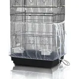 Universeller Vogelkäfig-samenfänger Aus Netzgewebe, Papageienkäfig-schürze, Käfigfrei
