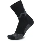 MEINDL MT3.5 Trekking Merino Light Herrensocken 2 Paar Schwarz/Grau 45-47