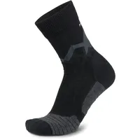 MEINDL MT3.5 Trekking Merino Light Herrensocken 2 Paar Schwarz/Grau 45-47