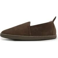 Lammfell Hausschuhe - HUBERT - Schuhgröße: EUR 39 | Farbe: Braun - Braun - 39