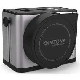 PATONA Platinum PD70W Universal Travel Adapter mit Magentischem Kabel