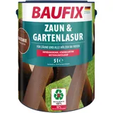 baufix Zaun & Gartenlasur Kastanie seidenglänzend 5 l