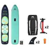 Aqua Marina SUP Super Trip Tandem 14.0 Stand Up Paddle Board Modell 2022 SET
