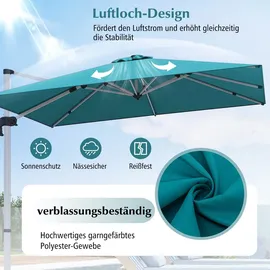 Costway Ø 300 cm Blau