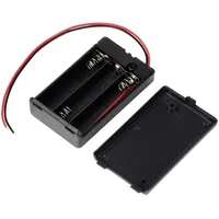 TRU Components TC-13220672 Batteriehalter 3x Micro (AAA) Kabel (L