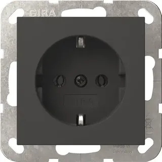 Gira Schuko-Steckdose Unterputz anthrazit