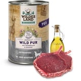 Wildes Land PUR Adult Wild mit Distelöl 400 g