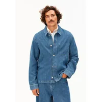 ARMEDANGELS Lino Blend Jeansjacke blau 56