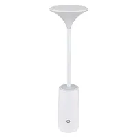 GLOBO Tischlampe Außenleuchte Akkulampe weiß Touchdimmer Balkonlampe LED H