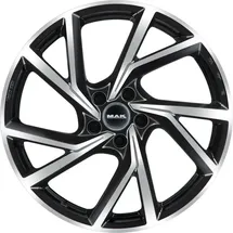 MAK Kassel 8,5 x 19 5 x 112 ET37 MB57,1 Schwarz