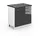 Vicco Schubladenschrank Fame-Line 80 x 82 x 60 cm Anthrazit Hochglanz