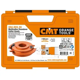 CMT ORANGE TOOLS 694.003.30 - HARTMETALL-RADIUSMESSERKOPF R5/10 D=113X25X30