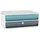CEP Schubladenbox MoovUp mit Schloss mint, grau 1091112961, DIN A4 quer mit 2 Schubladen, 1 St.