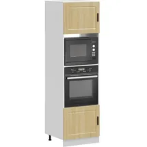 vidaXL Herdumbauschrank Porto 2 Stk. 0 x 0 x 0 cm Braun