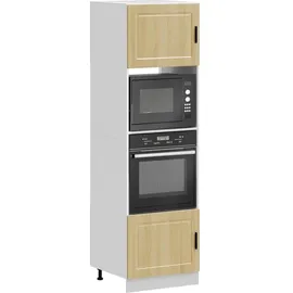 vidaXL Herdumbauschrank Porto 2 Stk. 0 x 0 x 0 cm Braun