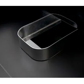 Mendler Premium Waschbecken + Unterschrank HWC-D16, Waschbecken Waschtisch, hochglanz 90cm ~ schwarz