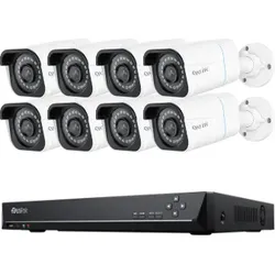 Reolink RLN16-410 – Zentralspeicher für Sicherheitskameras Recorder + 8 x RLC-810A