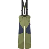 Kinder Skihose Kongsberg  Dunkle Olive/Hellmagenta Gr. 140 - 10 Jahre