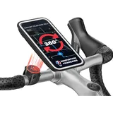 Shapeheart Magnetische Fahrrad Handyhalterung - wasserdichte Touchscreen Hülle XL - Lenkerhalterung für MTB, Motorrad, Roller - Abnehmbare Smartphone Tasche - Schnelle und Stabile Montage