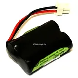 Dect Telefon Akku für AEG Beat 15 NI-MH 2,4V 400mAh Accu Battery Batterien Bateria Aku Acku