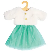 Heless Puppen-Plüschjacke Yuki mit Tüllrock, Gr. 35-45 cm