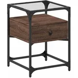 vidaXL Nachtschrank 40 x 40 x 55 cm Braun