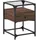 vidaXL Nachtschrank 40 x 40 x 55 cm Braun