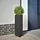vidaXL Pflanzkübel 30 x 26 x 75 cm Schwarz