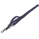 Nobby Führleine mit Kurzführer Classic Preno Royal schwarz L x B: 200 x 25/35 cm